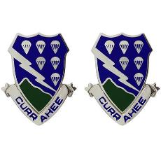 506th Infantry Regiment Unit Crest (Currahee)